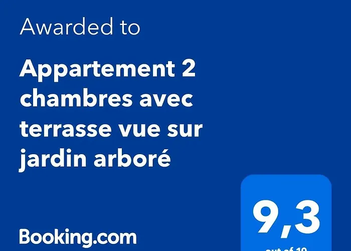 Appartement 2 Chambres Avec Terrasse Vue Sur Jardin Arbore